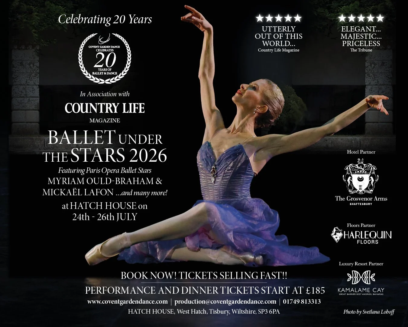 Bookings — Covent Garden Dance Company